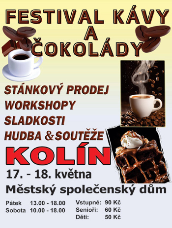 Kávový a čokoládový festival Kolín